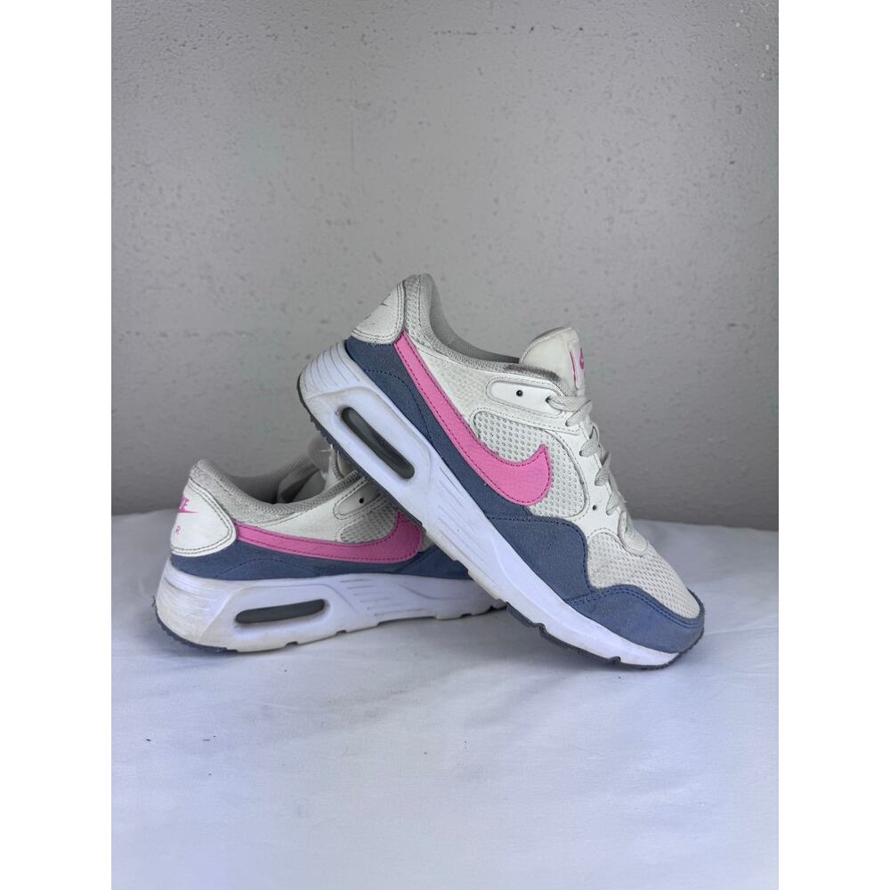 Nike Women's White, Pink & Gray Air Max-Style Sneakers - Picture 2 of 11